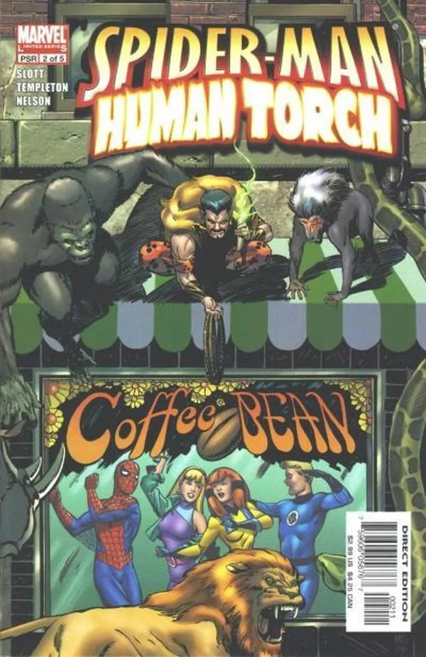 Cover of Spider-Man / Human Torch #2