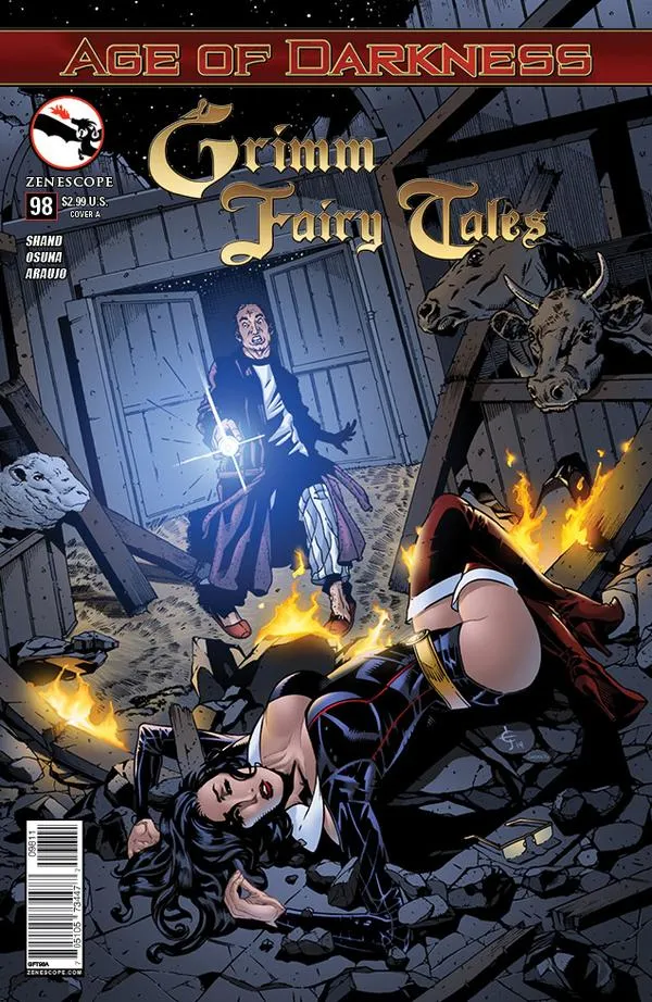 Cover of Grimm Fairy Tales #98