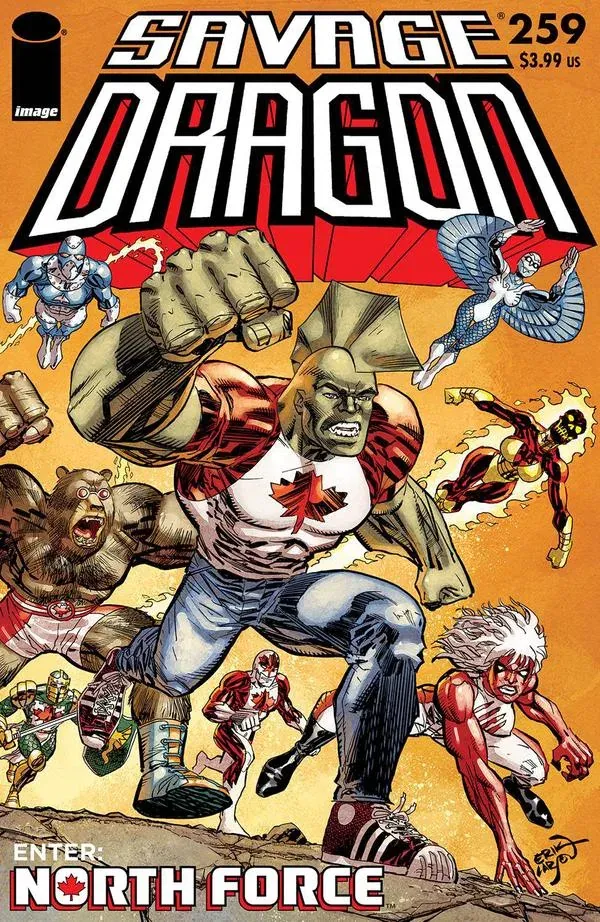 Cover of Savage Dragon #259