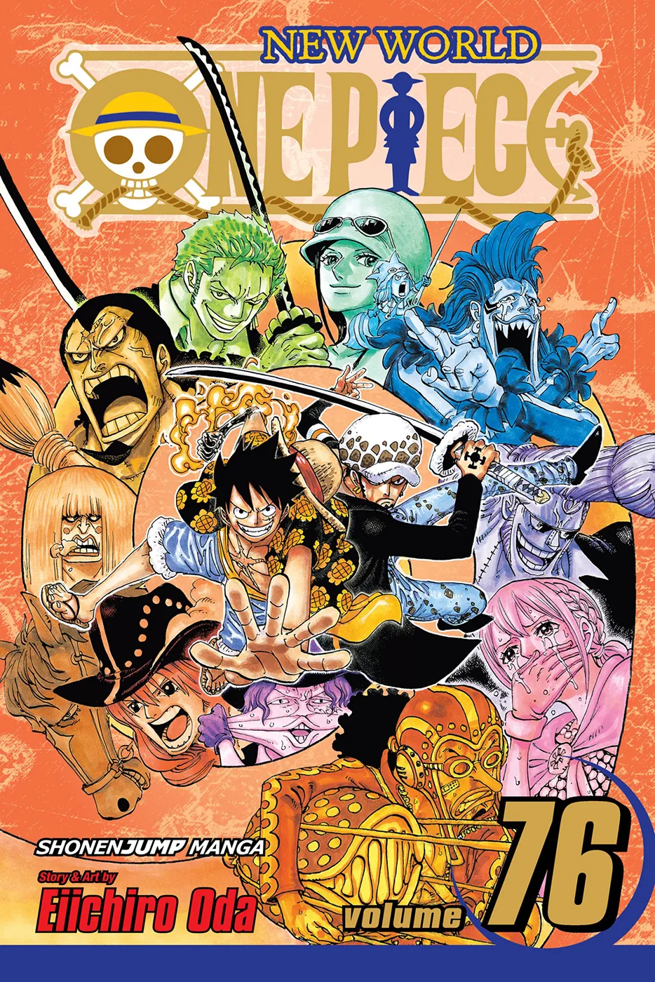 Cover of One Piece #76