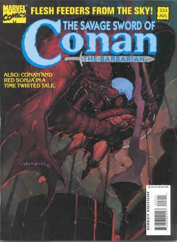 Cover of The Savage Sword of Conan #223