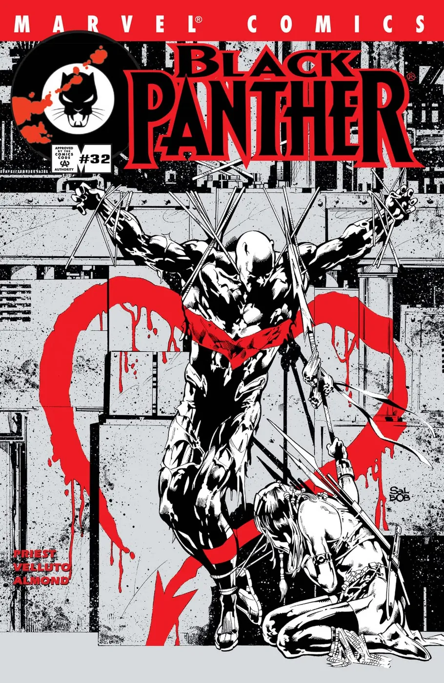 Cover of Black Panther #32