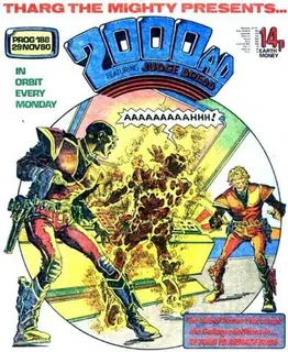 Cover of 2000 AD #188