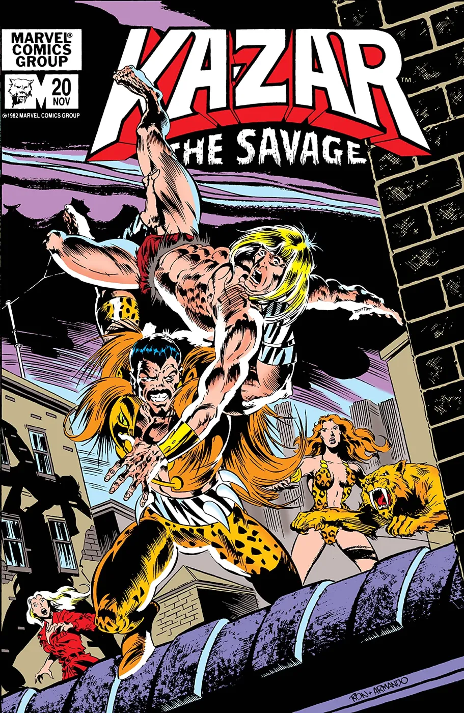 Cover of Ka-Zar the Savage #20