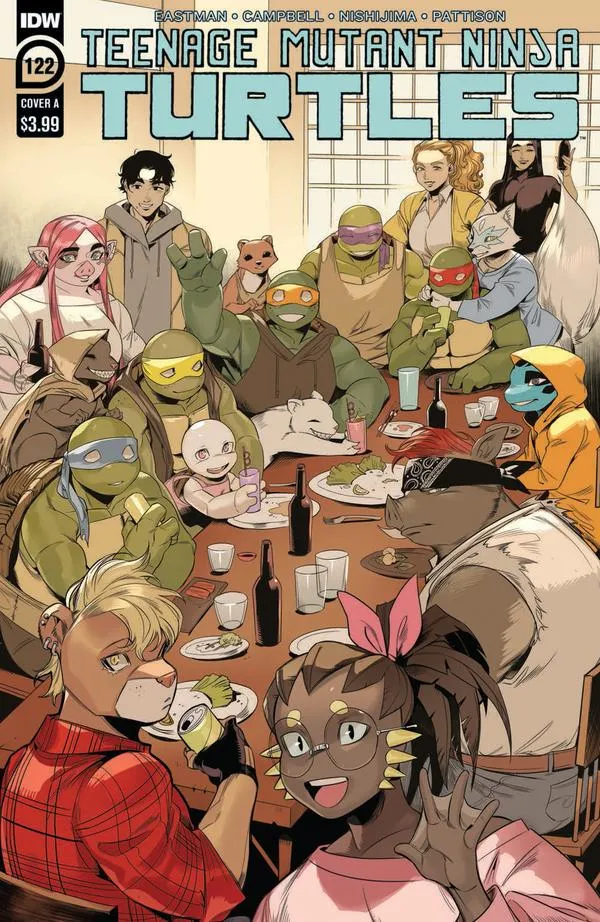 Cover of Teenage Mutant Ninja Turtles #122