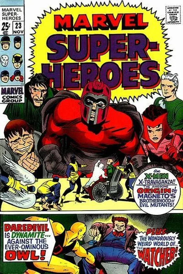 Cover of Marvel Super-Heroes #23
