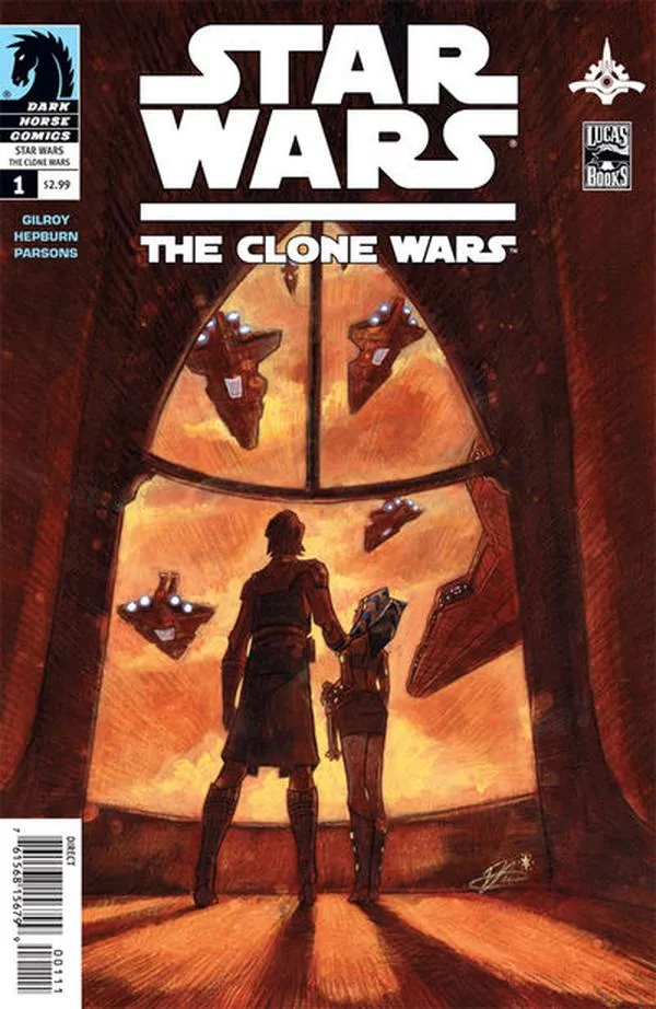 Cover of Star Wars The Clone Wars #1