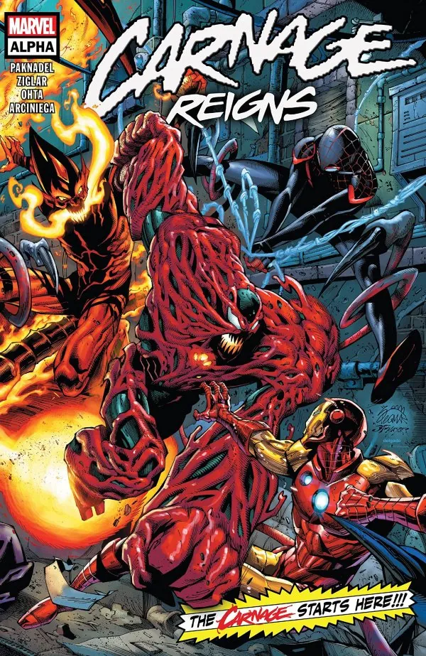 Cover of Carnage Reigns Alpha #1