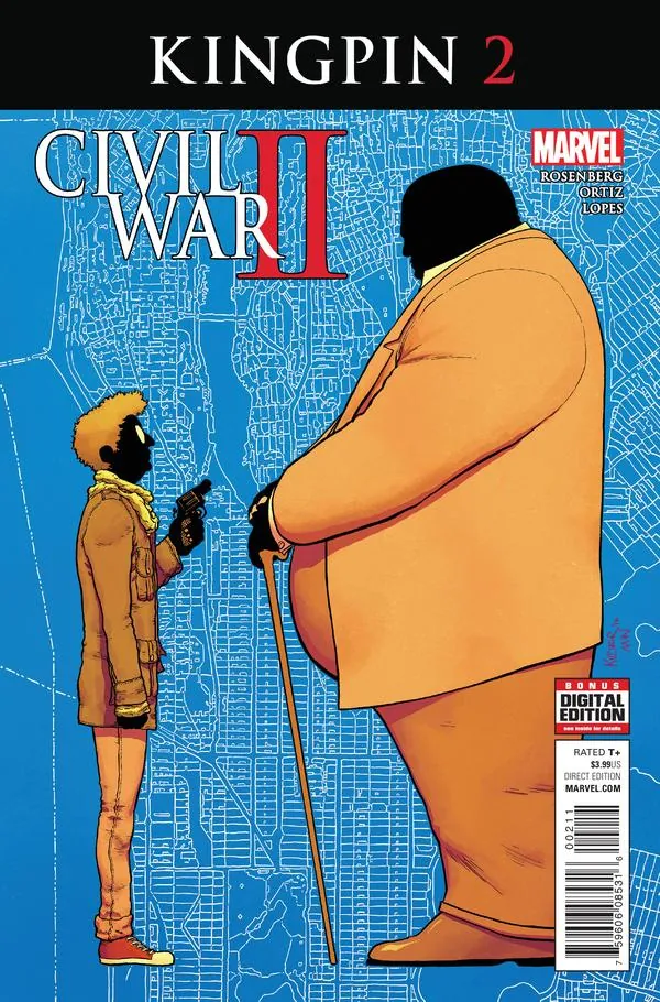 Cover of Civil War II: Kingpin #2