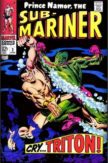 Cover of Sub-Mariner #2