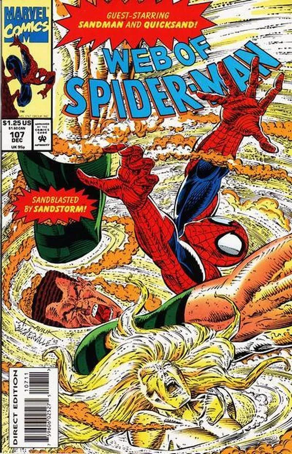 Cover of Web of Spider-Man #107