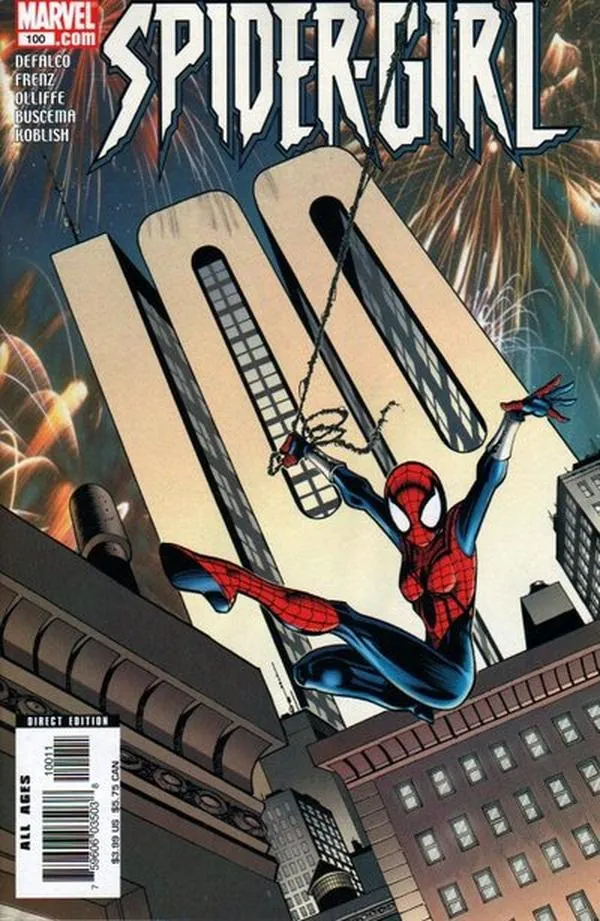 Cover of Spider-Girl #100