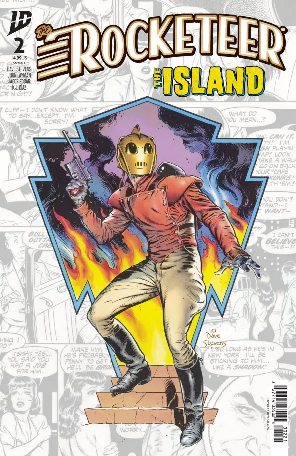 Cover of The Rocketeer: The Island #2