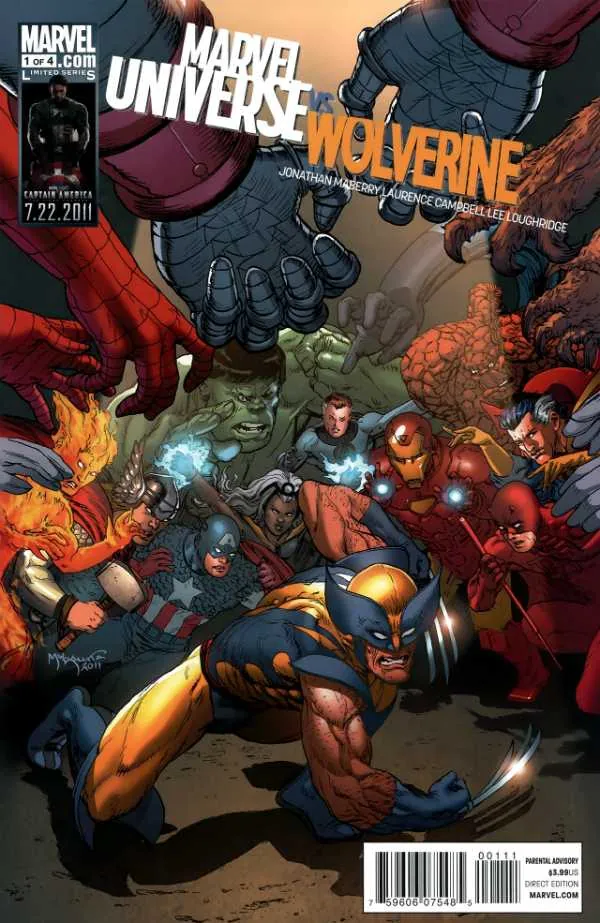 Cover of Marvel Universe vs. Wolverine #1