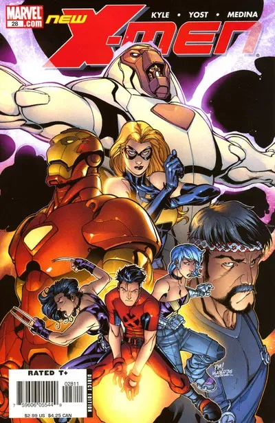 Cover of New X-Men #28