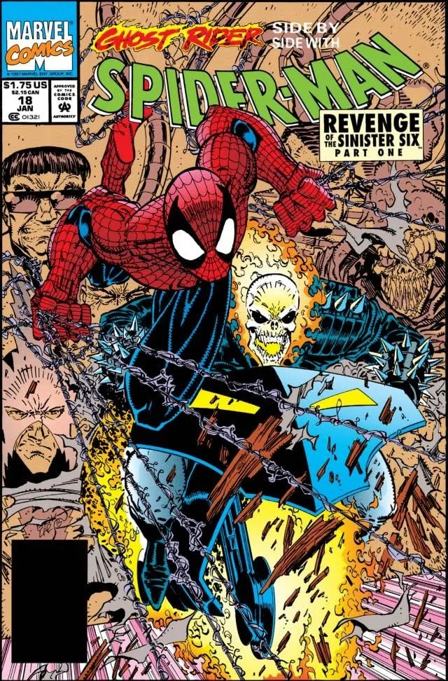 Cover of Spider-Man #18