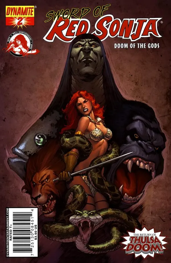 Cover of Sword of Red Sonja: Doom of the Gods #2