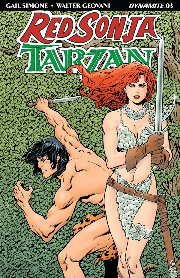 Cover of Red Sonja / Tarzan #3