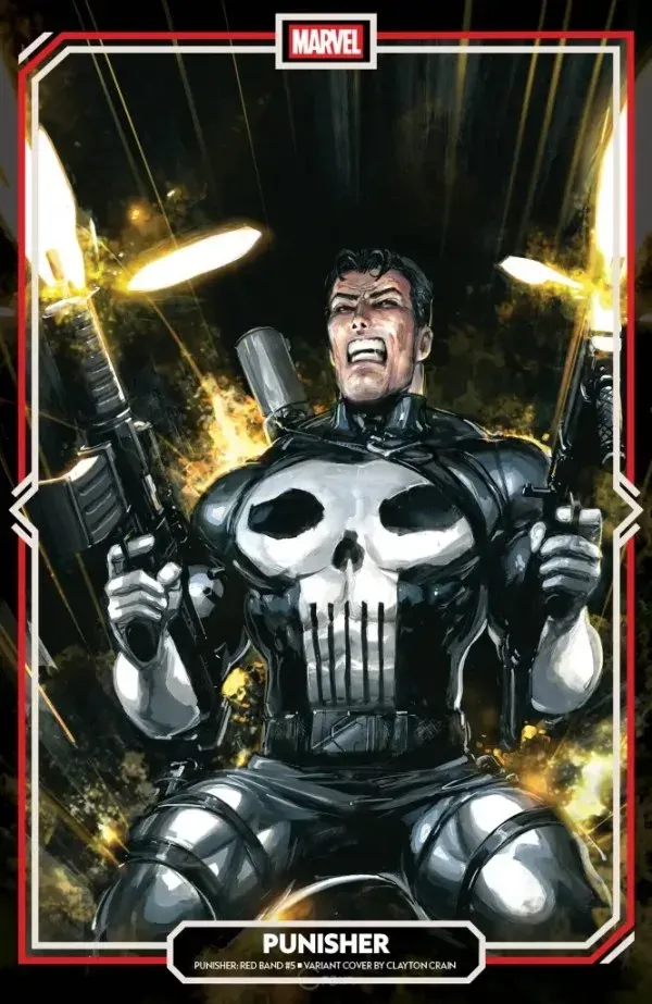 Cover of Punisher: Red Band #5