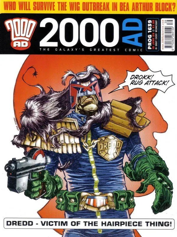 Cover of 2000 AD #1639