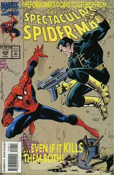 Cover of The Spectacular Spider-Man #209