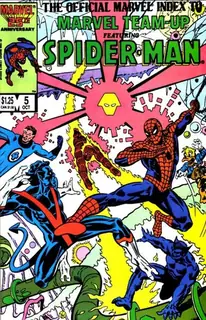 Cover of The Official Marvel Index to Marvel Team-Up #5