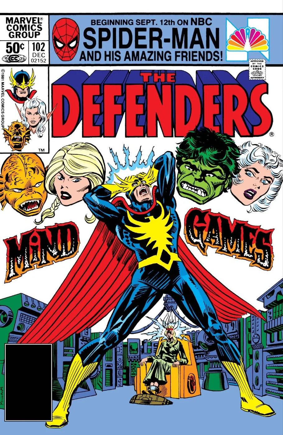 Cover of The Defenders #102