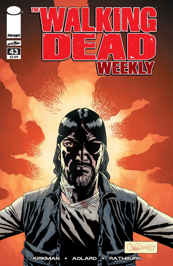 Cover of The Walking Dead Weekly #43