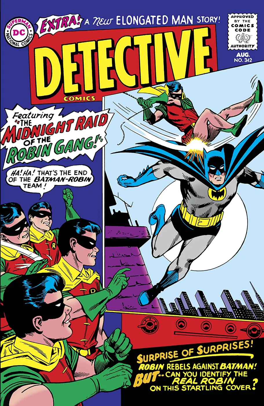 Cover of Detective Comics #342