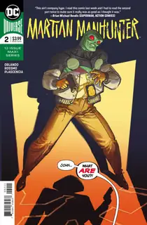Cover of Martian Manhunter #2