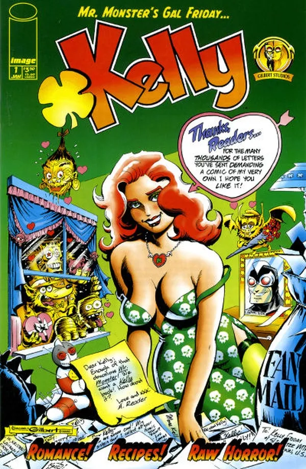 Cover of Mr. Monster's Gal Friday... Kelly! #1