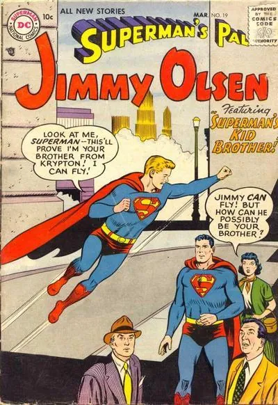 Cover of Superman's Pal, Jimmy Olsen #19