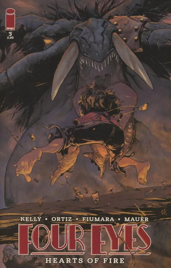 Cover of Four Eyes: Hearts of Fire #3