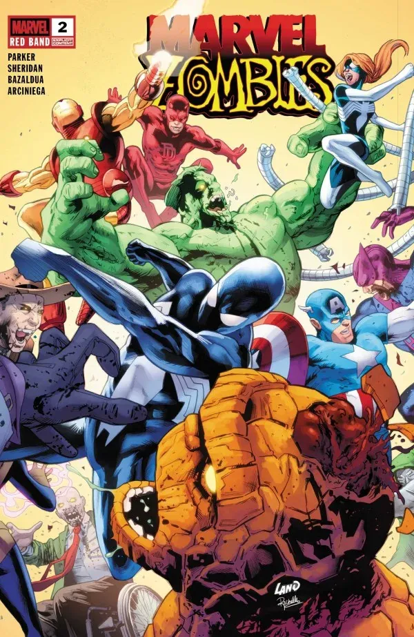 Cover of Marvel Zombies: Red Band #2