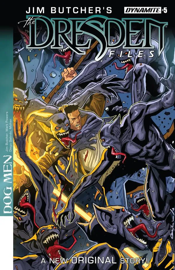 Cover of Jim Butcher's The Dresden Files: Dog Men #5