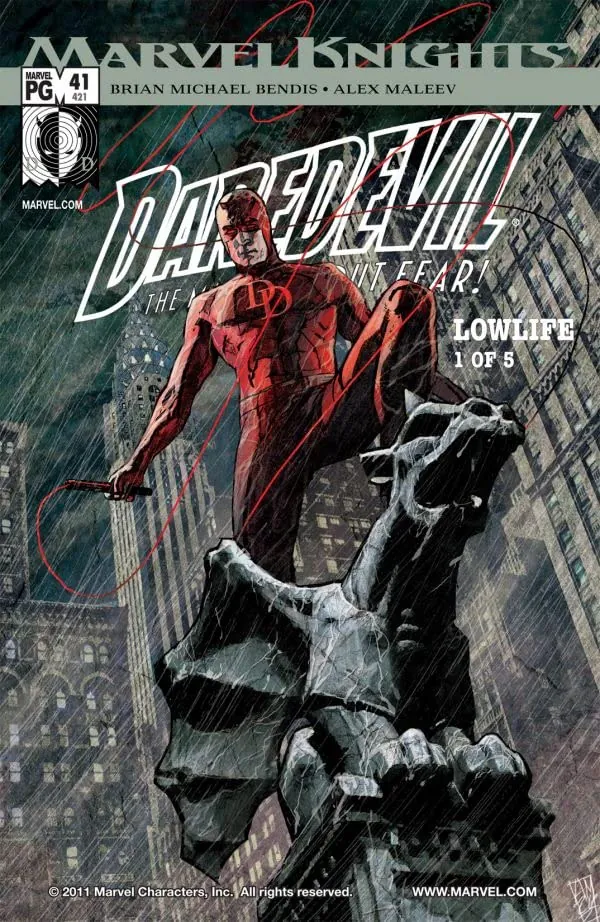Cover of Daredevil #41 (421)