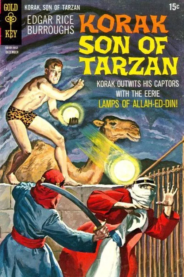 Cover of Edgar Rice Burroughs Korak, Son of Tarzan #32