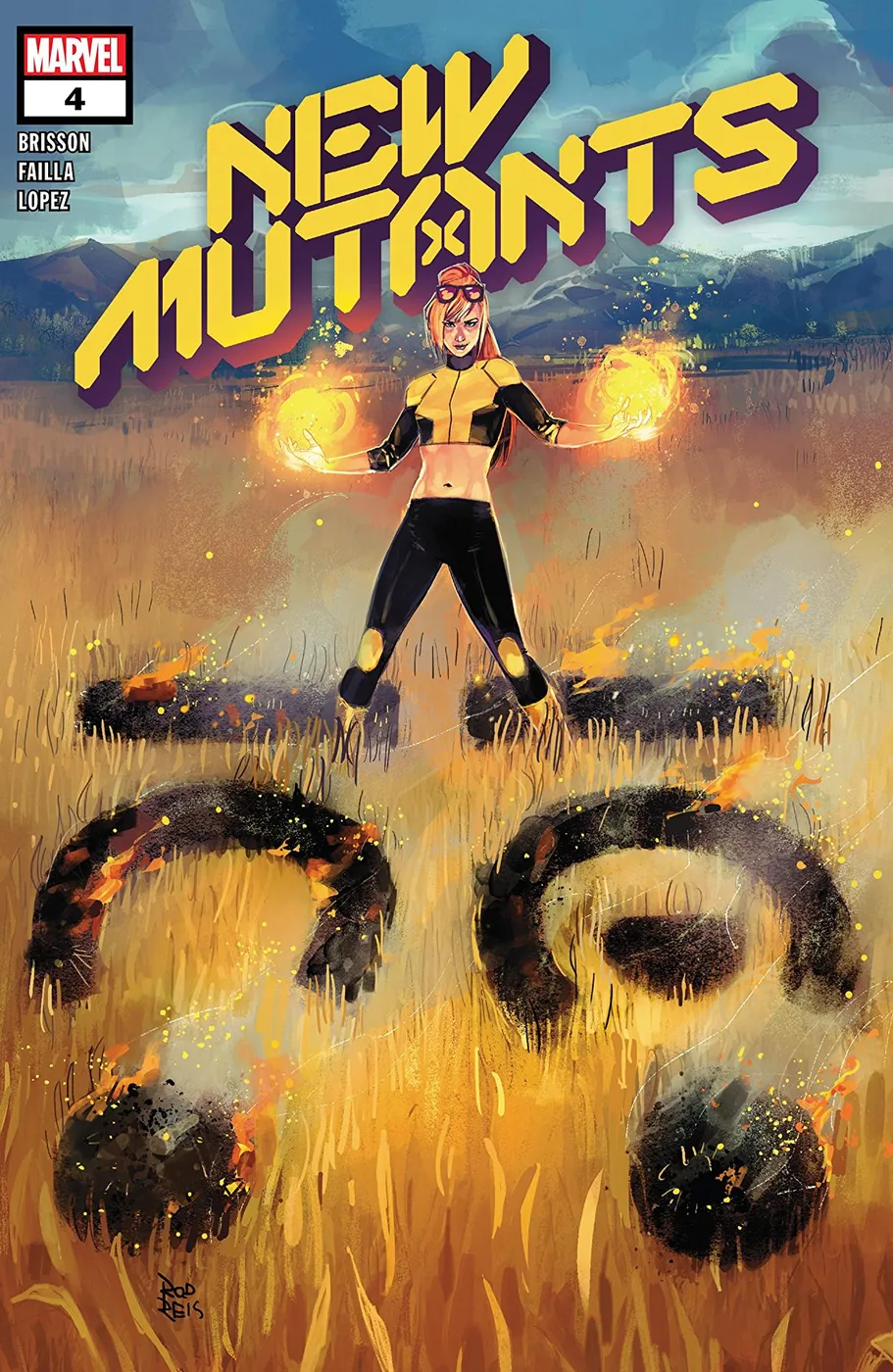 Cover of New Mutants #4