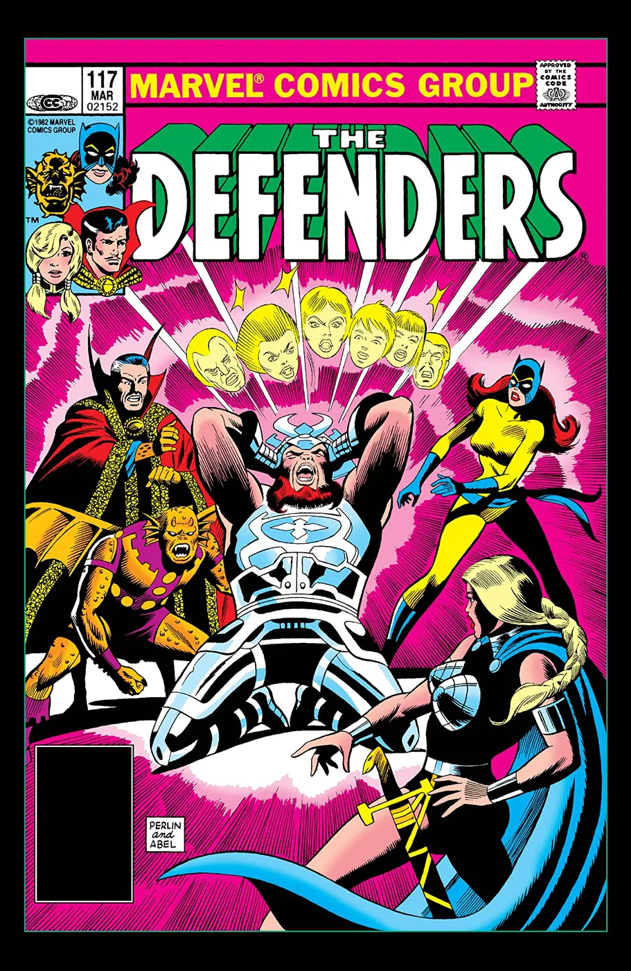 Cover of The Defenders #117
