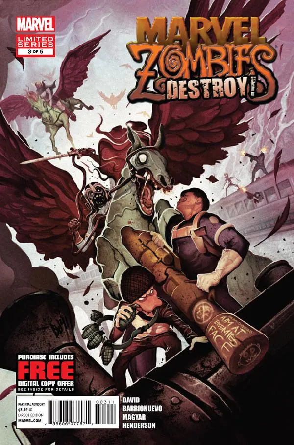 Cover of Marvel Zombies Destroy! #3