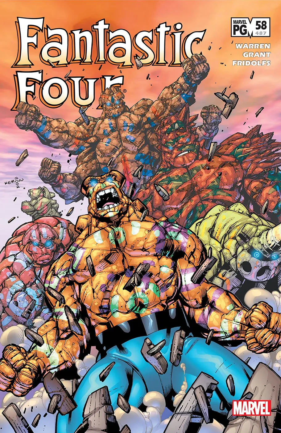 Cover of Fantastic Four #58 (487)