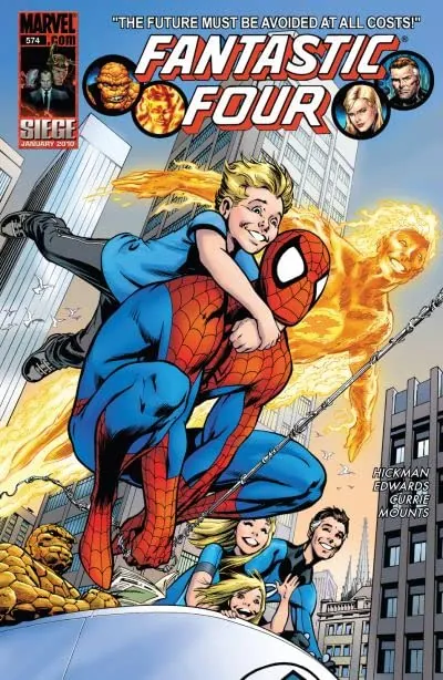 Cover of Fantastic Four #574