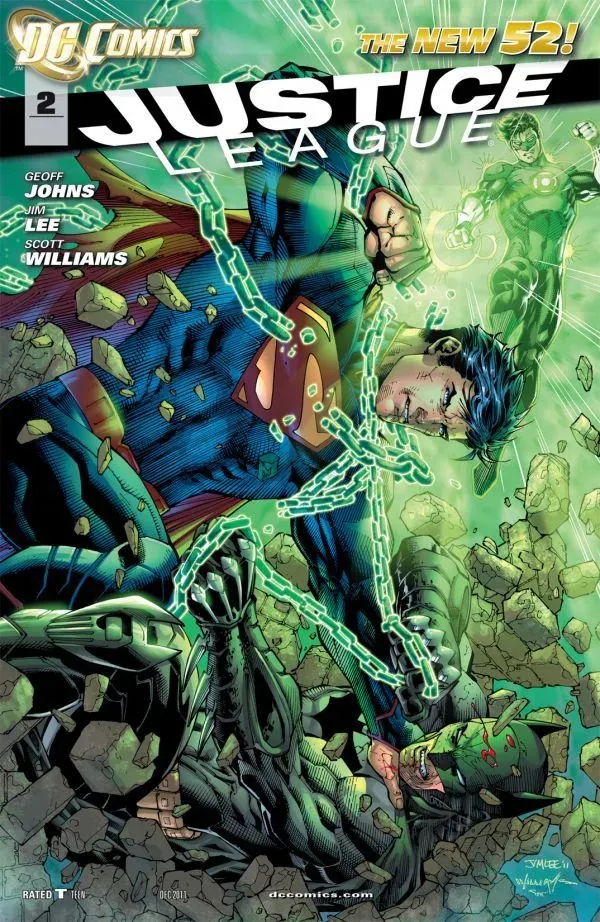 Cover of Justice League #2