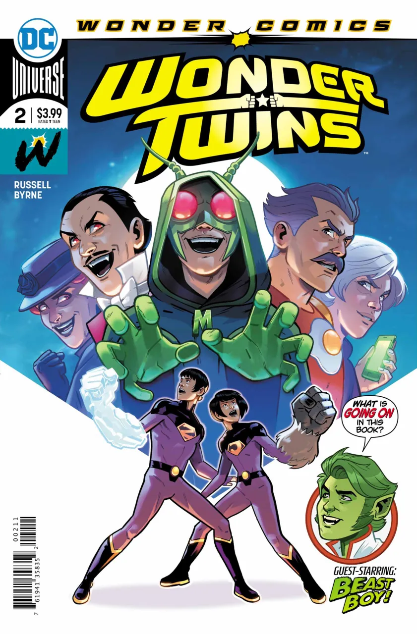 Cover of Wonder Twins #2