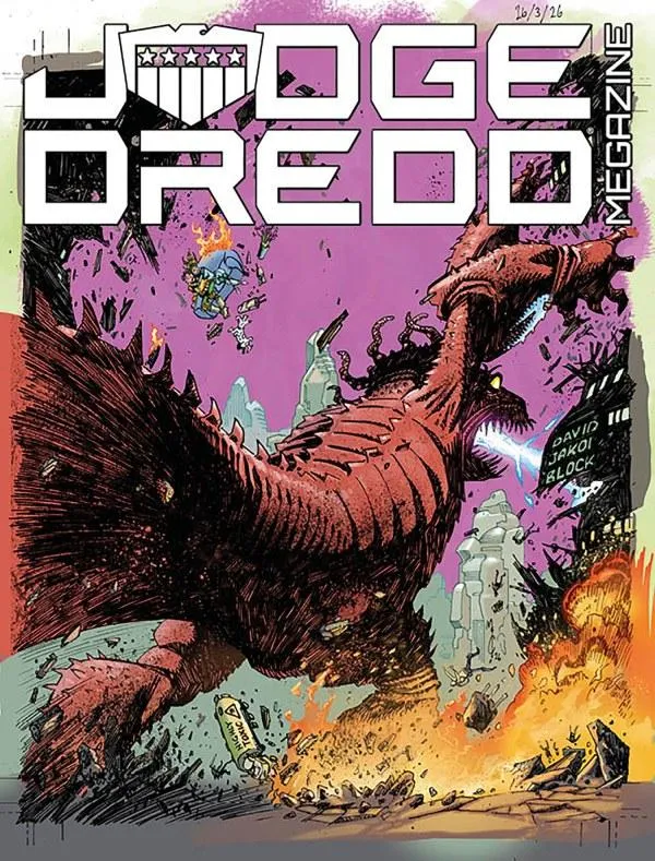 Cover of Judge Dredd Megazine #494