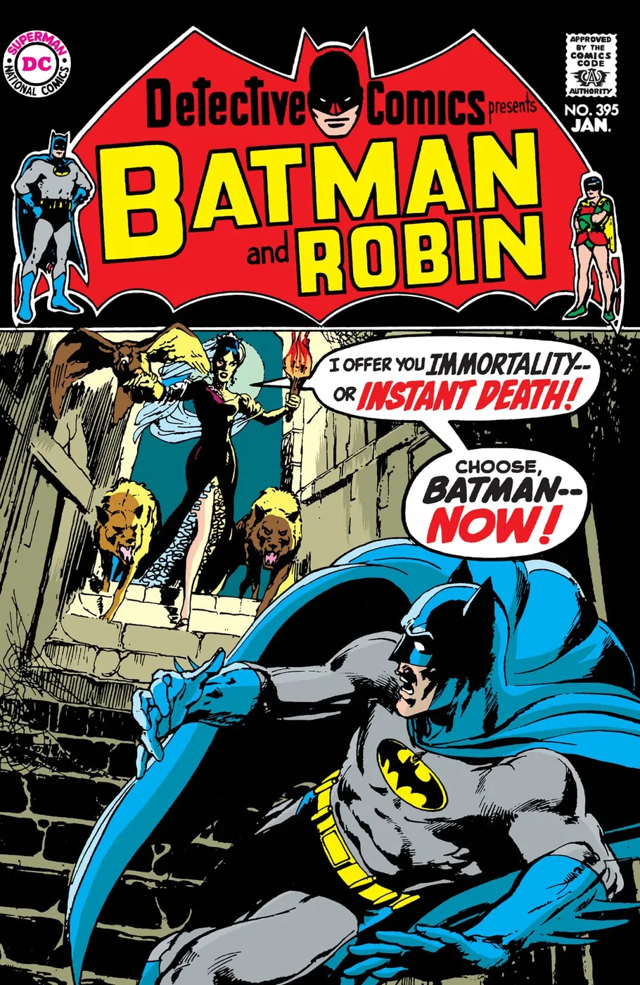 Cover of Detective Comics #395