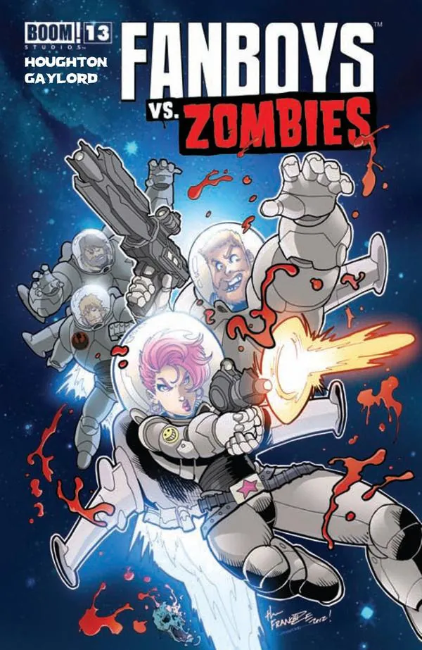 Cover of Fanboys vs. Zombies #13