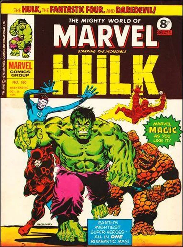 Cover of The Mighty World of Marvel #160