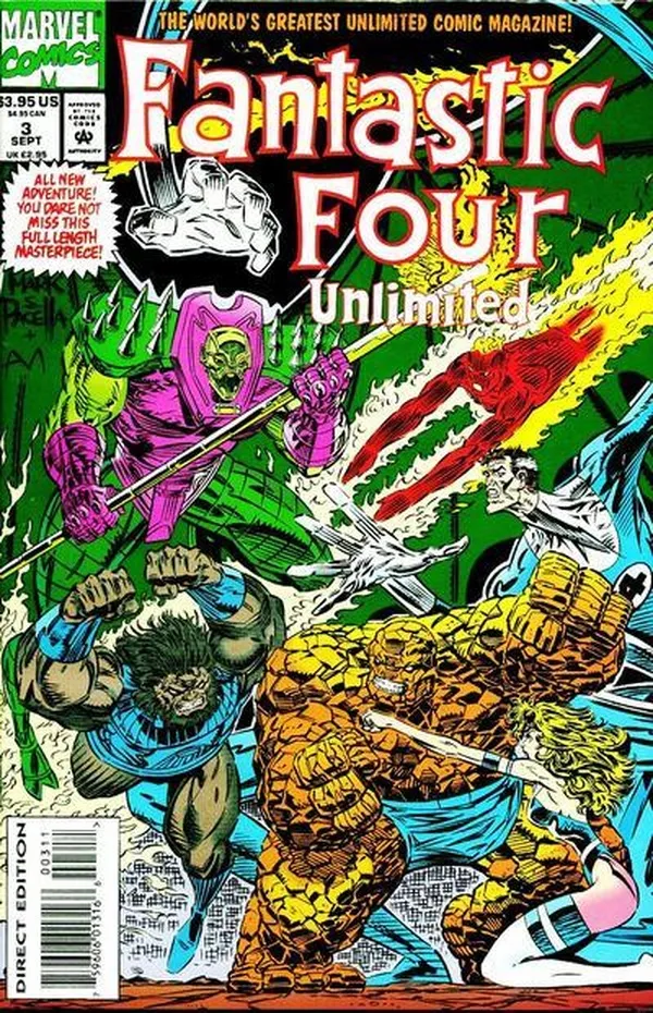 Cover of Fantastic Four Unlimited #3
