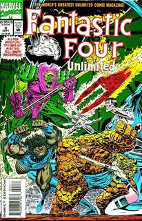 Cover of Fantastic Four Unlimited #3